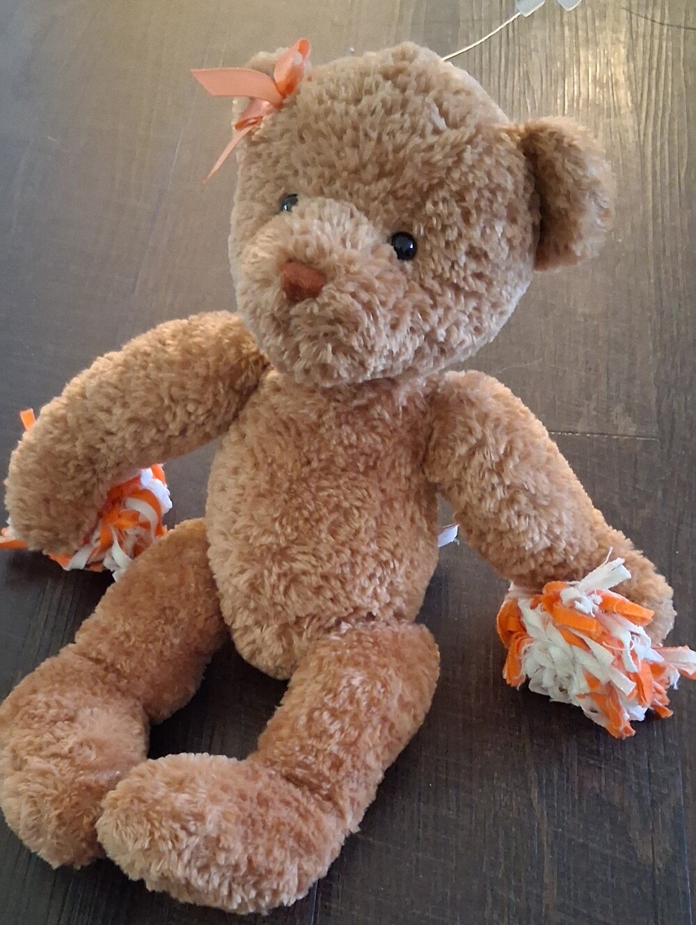 vintage Gund Cheerleader Teddy Bear